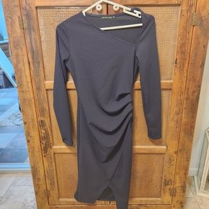 PrettylittleThing size 4  dress dark navy